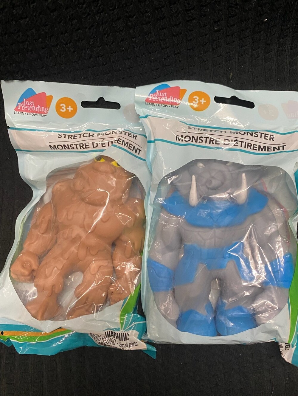 Stretch Monster Toy - Brown & Blue Stretchy Monsters Bundle
